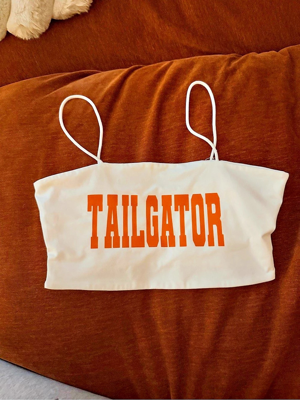 UF Tailgator Crop Top Game Day Shirt WORN ONCE